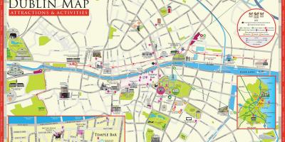 지도 더블린의 관광 명소